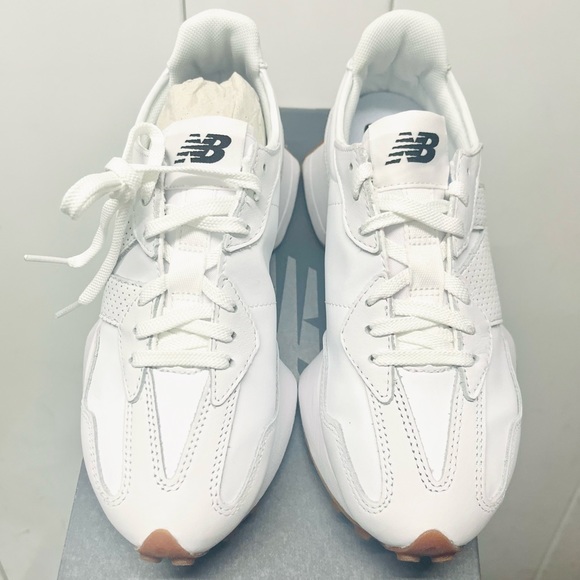 New Balance 327 Leather Women Sneakers Shoes White size 5.5  NEW  #WS327LS - Picture 11 of 15